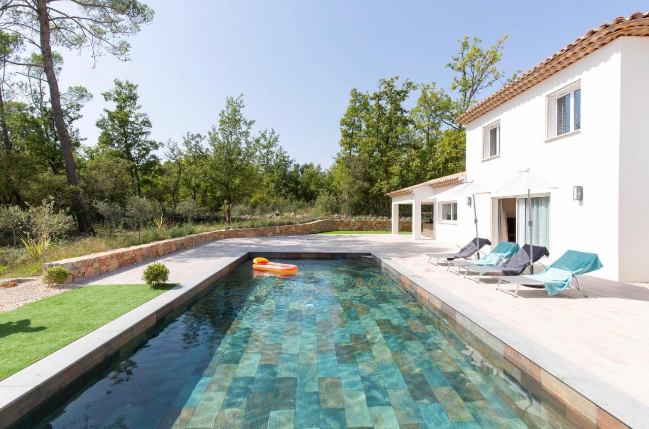 Superbe Villa Seillans La Grande Bastide Avec Piscine, Jardin, Climatisation Et Salle De Sport 外观 照片