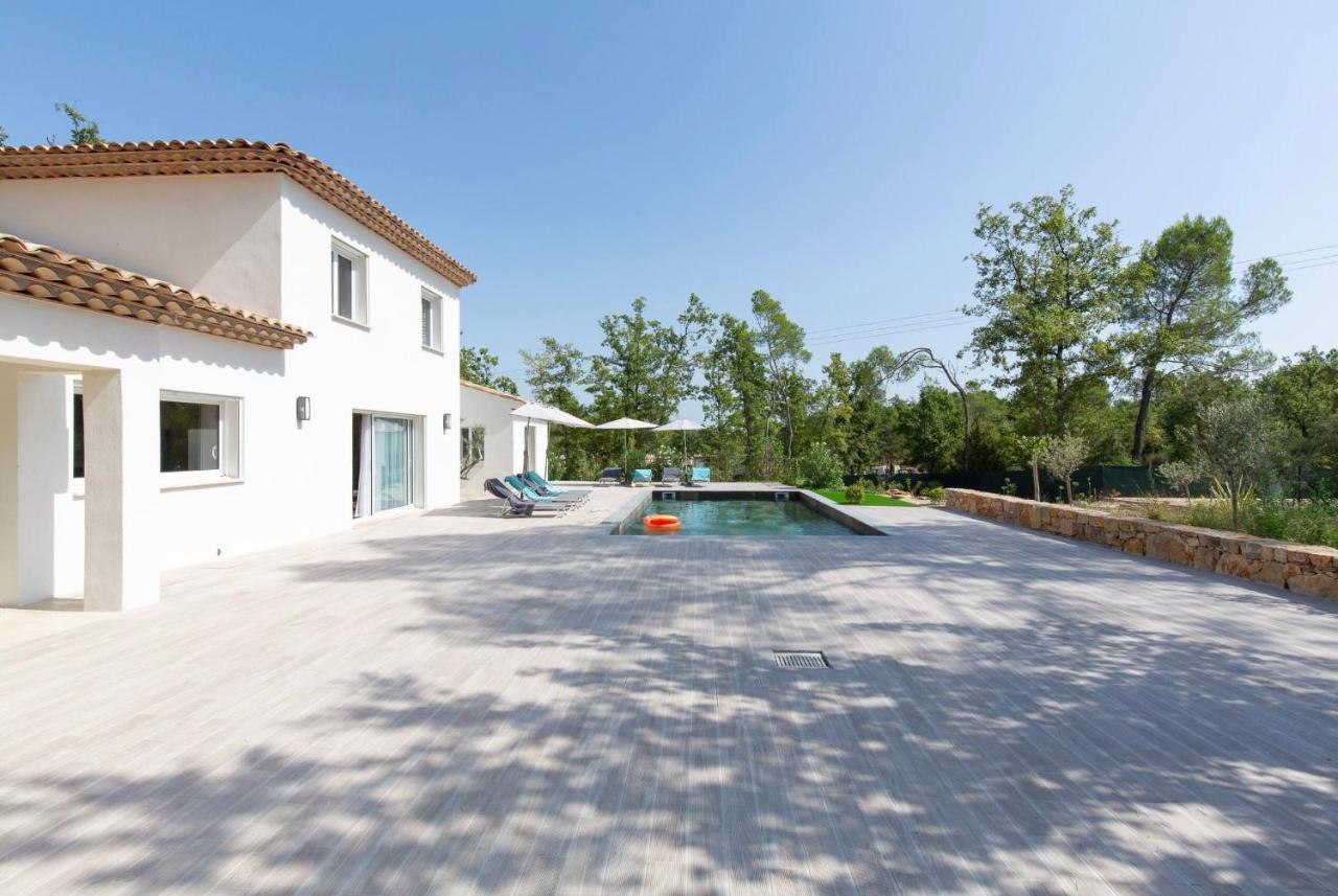 Superbe Villa Seillans La Grande Bastide Avec Piscine, Jardin, Climatisation Et Salle De Sport 外观 照片