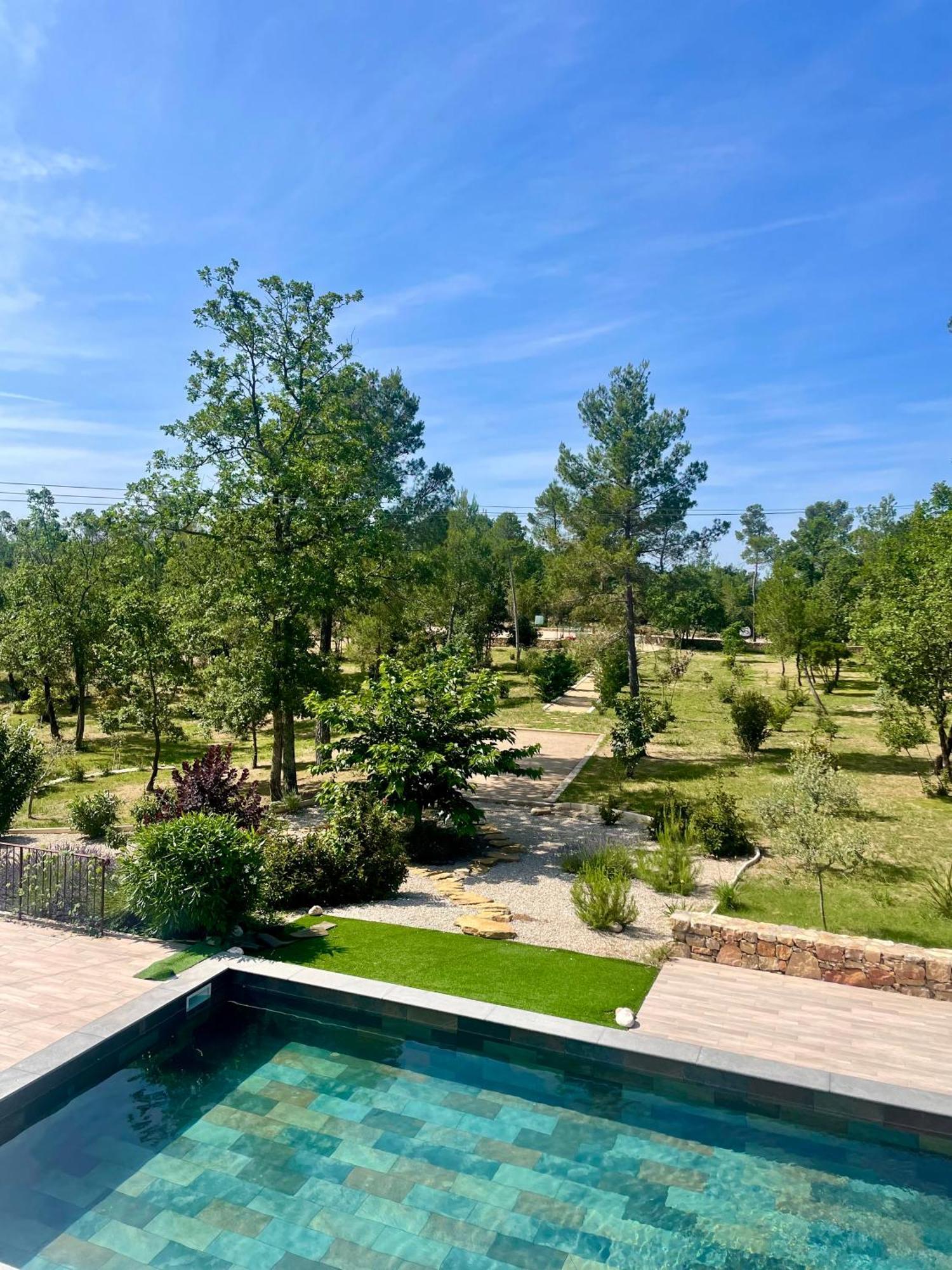 Superbe Villa Seillans La Grande Bastide Avec Piscine, Jardin, Climatisation Et Salle De Sport 外观 照片