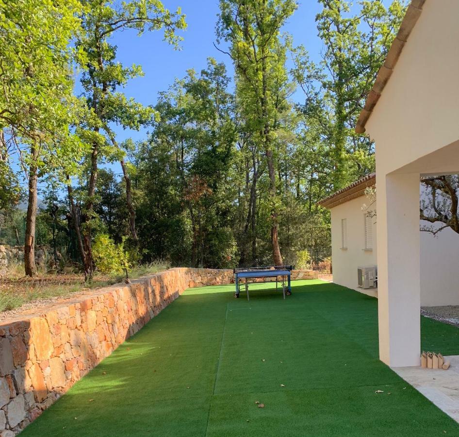 Superbe Villa Seillans La Grande Bastide Avec Piscine, Jardin, Climatisation Et Salle De Sport 外观 照片